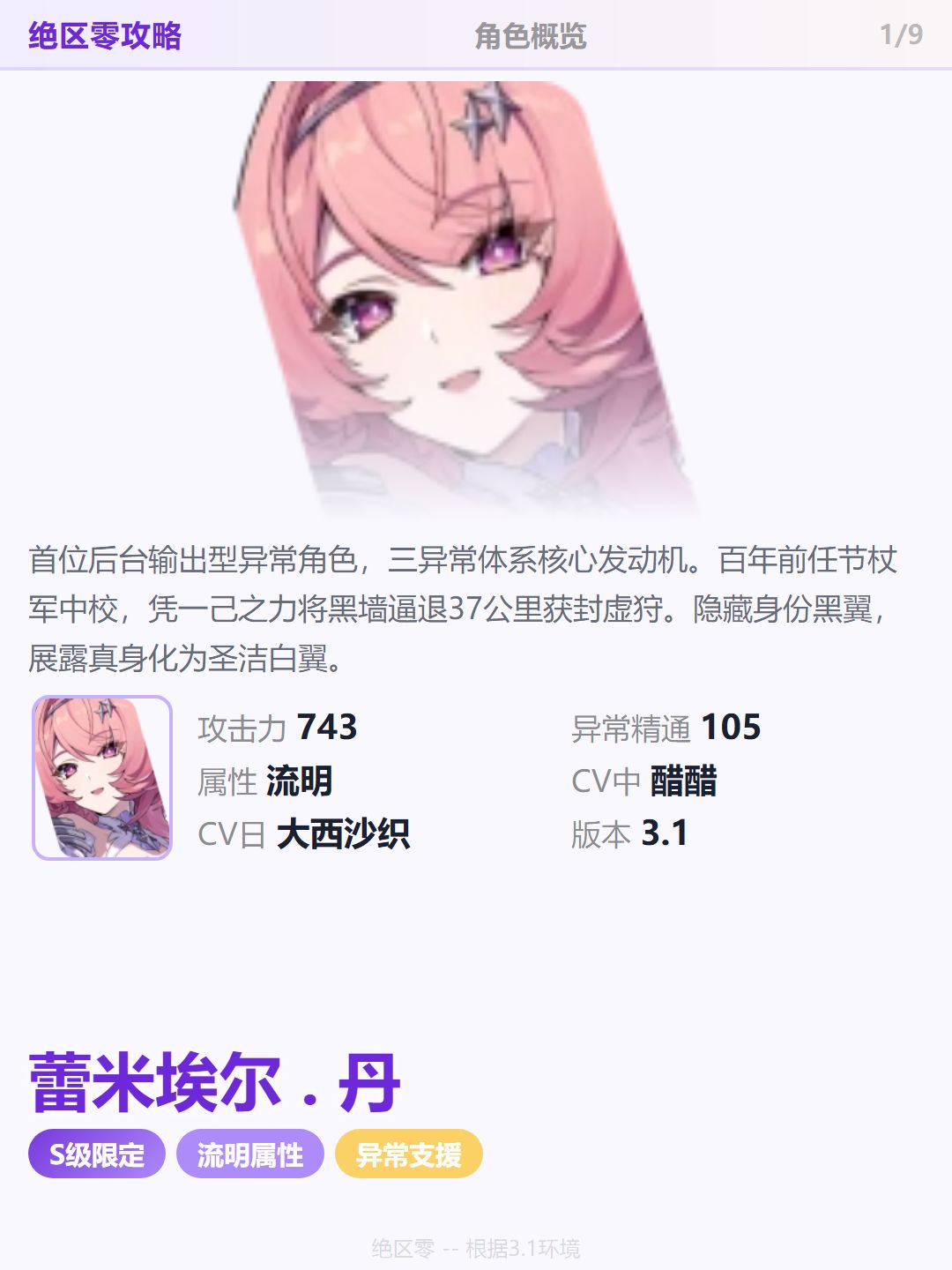 蕾米埃尔新手攻略 1
