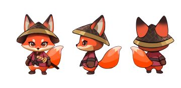 宠物模型曝光# 「剑客狐狸」「布偶兔」