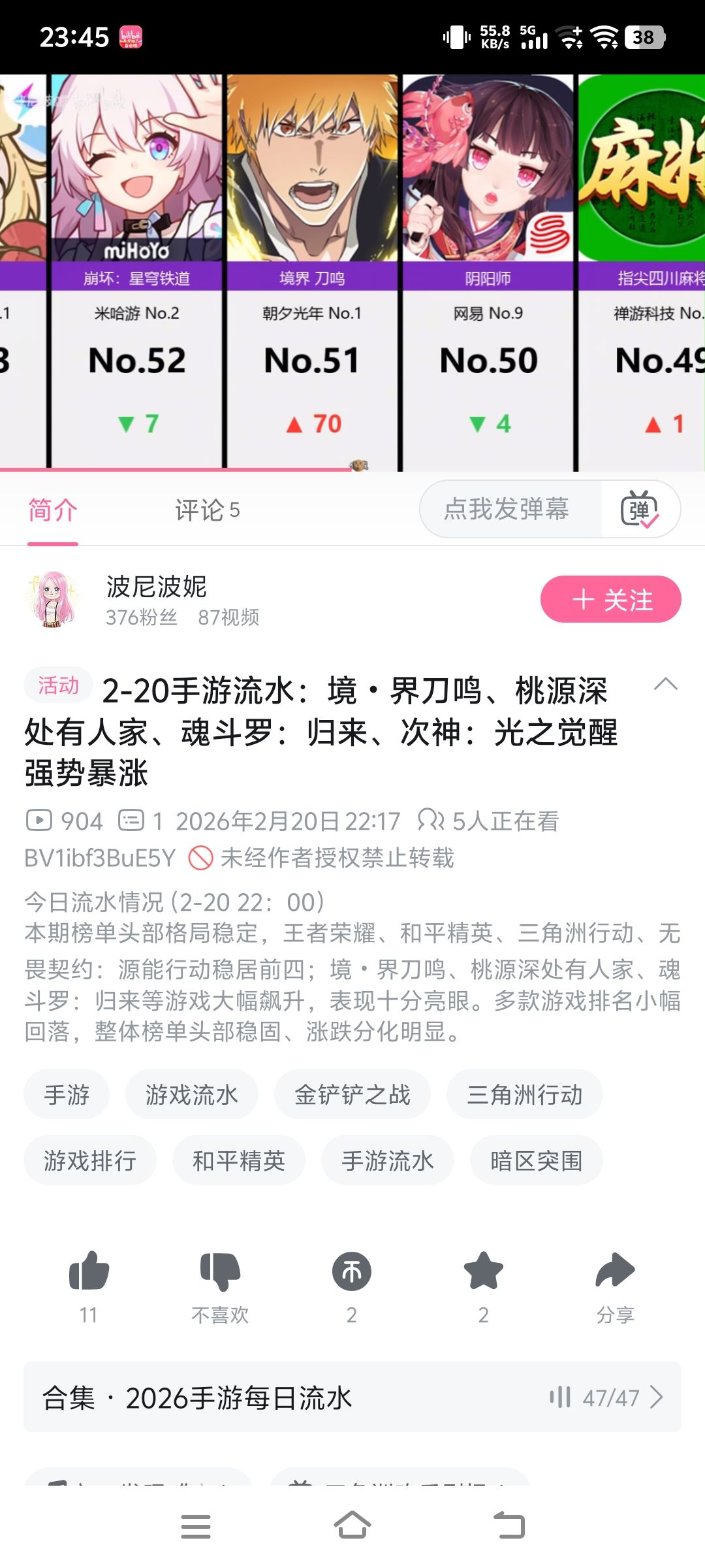 妮露流水还可以 1