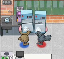 熊熊和孔明 祝大家 七夕节快乐！