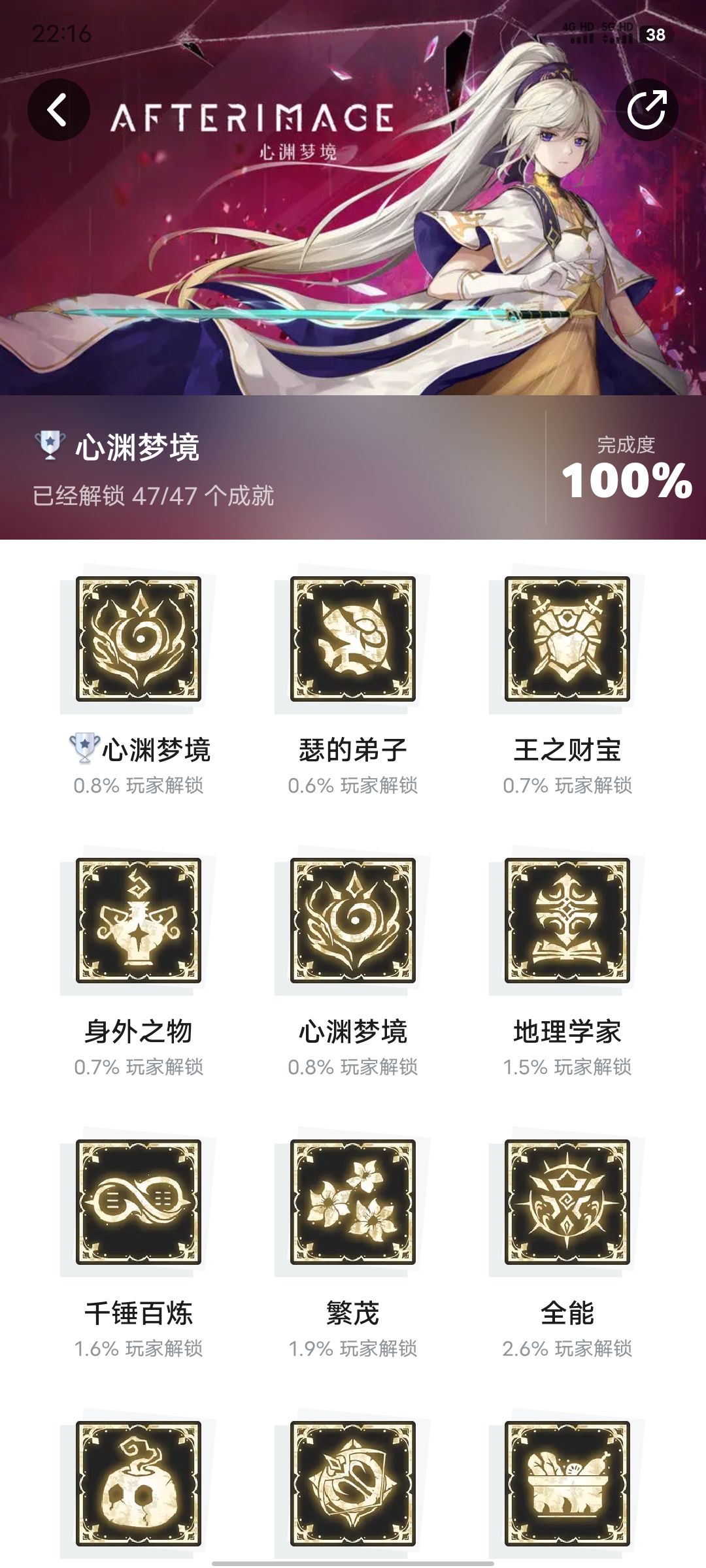 全成就了截图