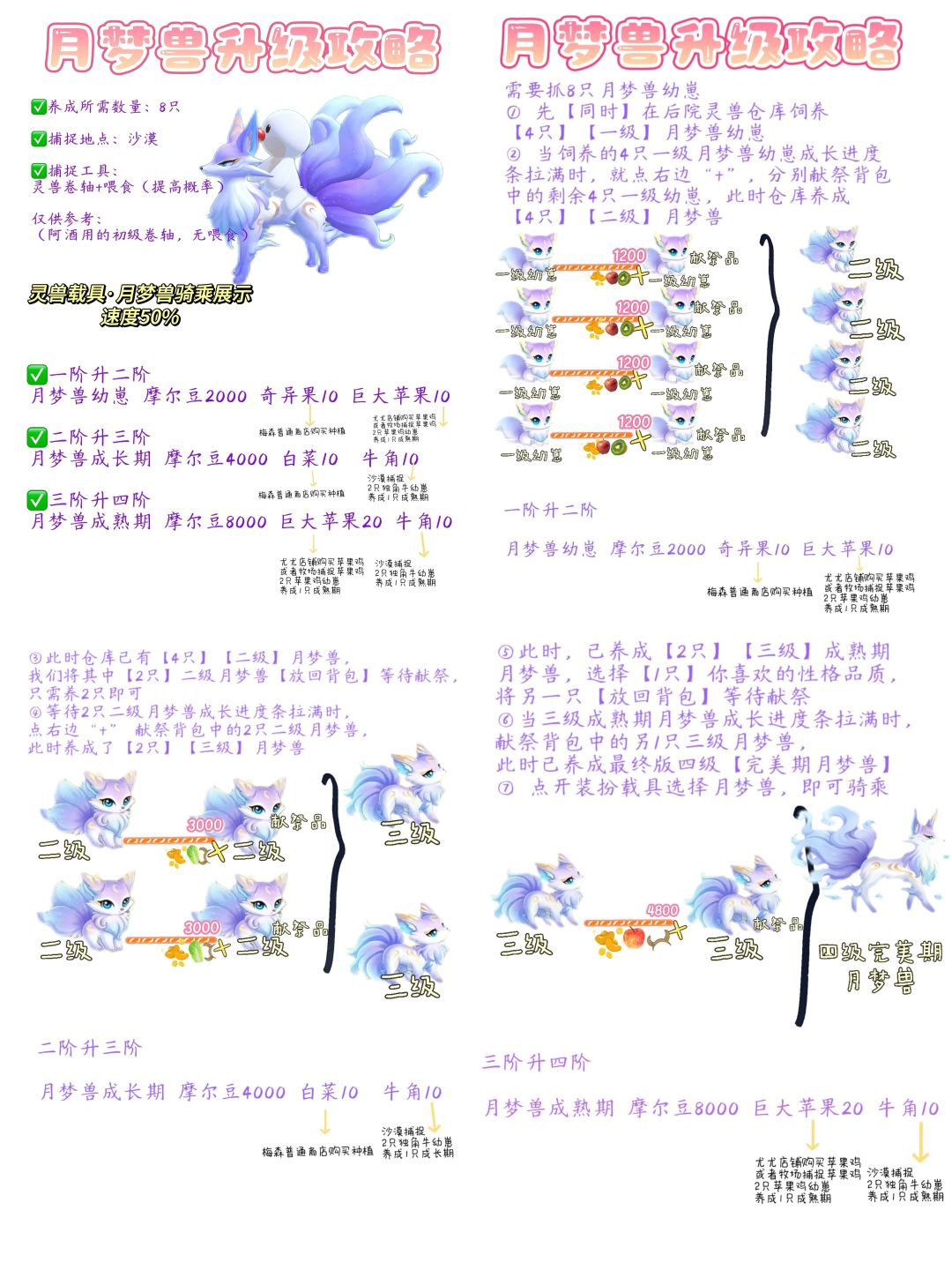 灵兽载具养成攻略合集 3