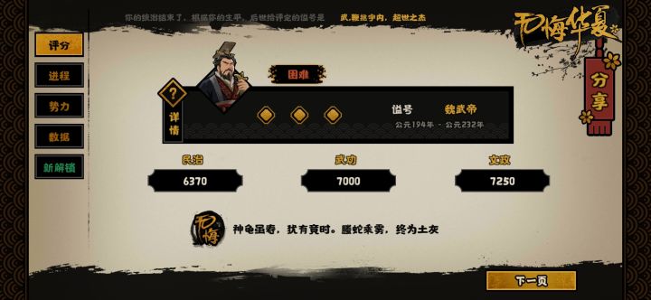 现在战役有什么厉害的名臣吗?截图