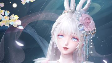 博物拟人，但闪耀暖暖 | 漂漆扇