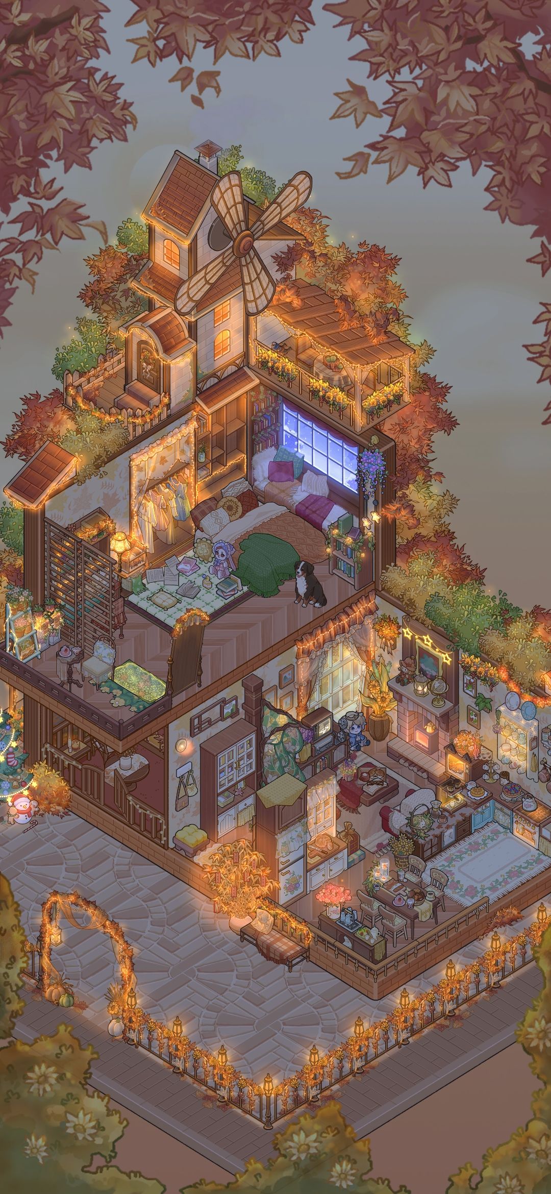 秋景小屋 2