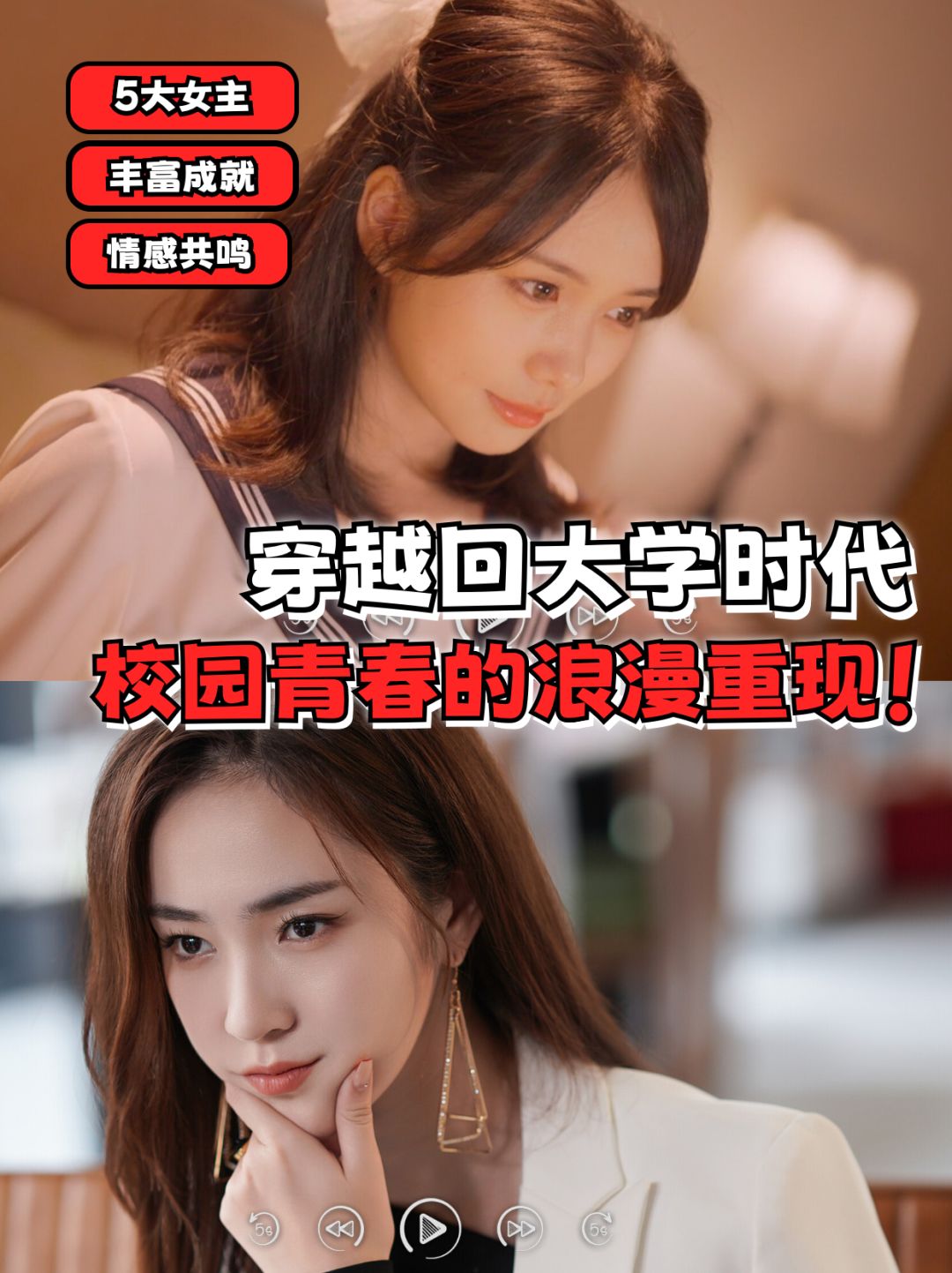 真人互动情感冒险❤️这次要穿越回大学时代 1