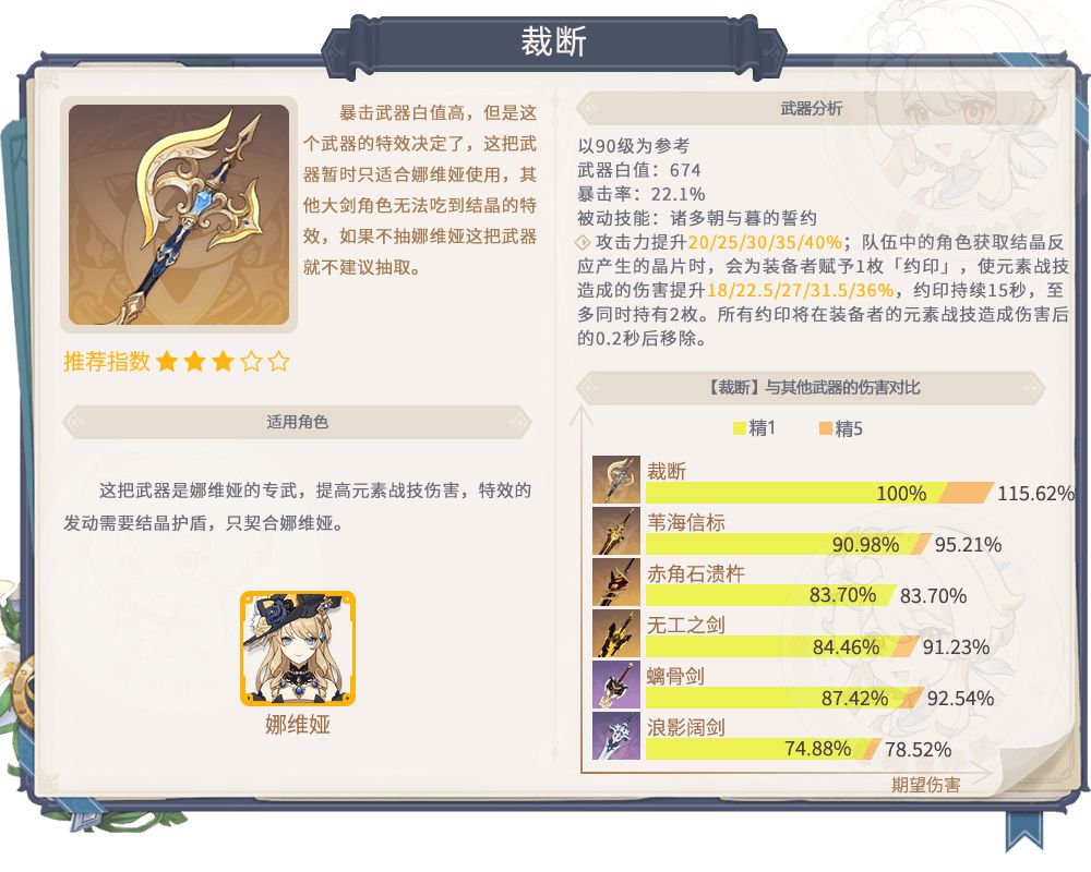 #卡池解析# 指斧为剑(非真爱党别碰) 2