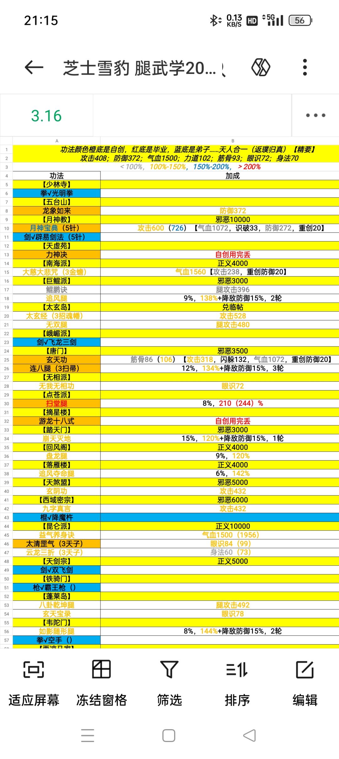 芝士雪豹 腿功法攻略20240316截图