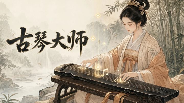 TapTap制造新品榜16名-古风音游《古琴大师》截图