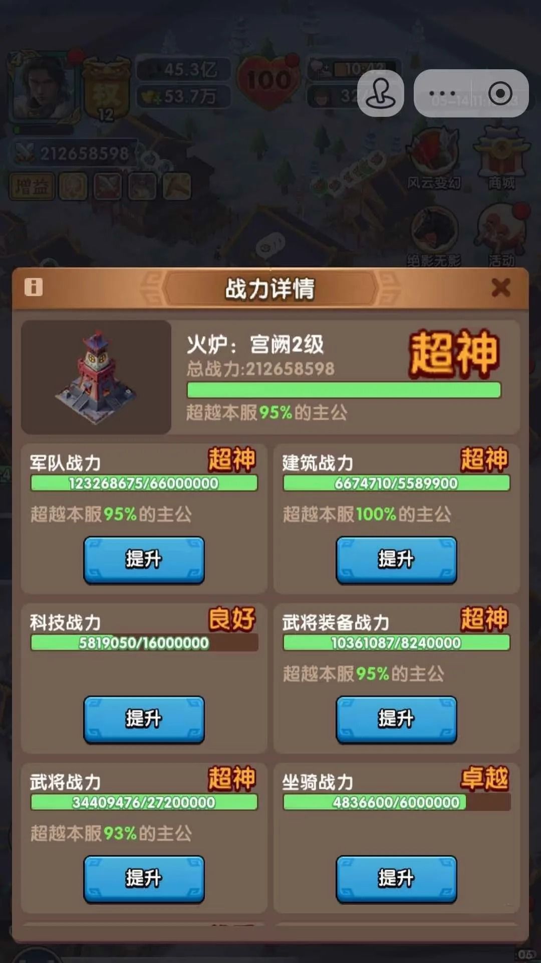 回归直接满配,零氪稳坐前排 1