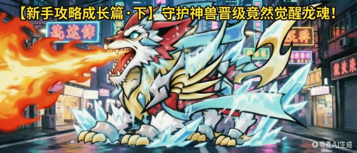 【2026佣兵小镇新手攻略成长篇·下】守护神兽晋级竟然觉醒龙魂!截图