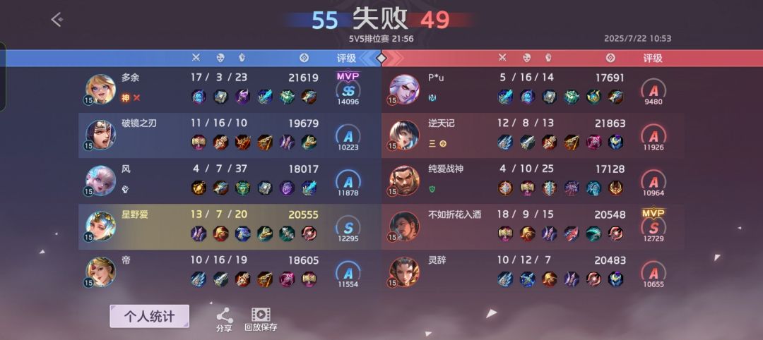 关于排位 2