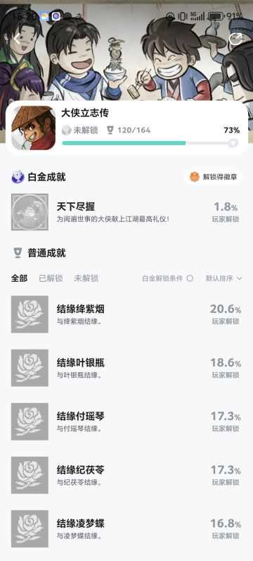 大侠也已经玩了个七七八八了