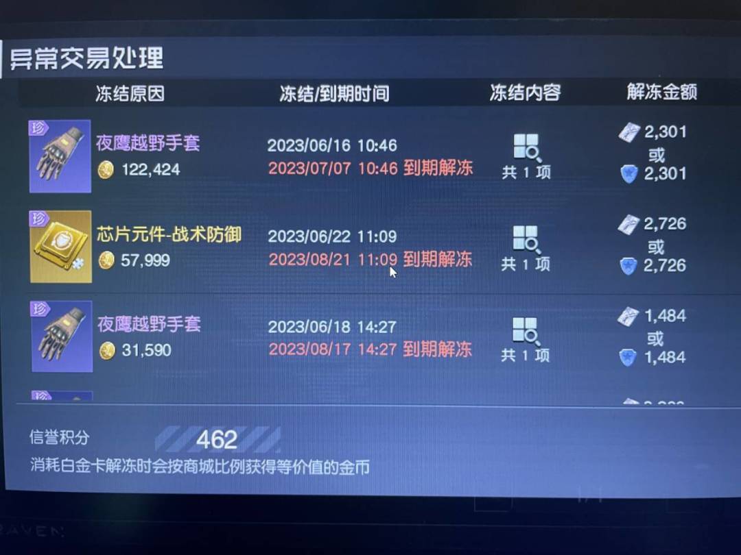 五万金芯片都封两个月 1