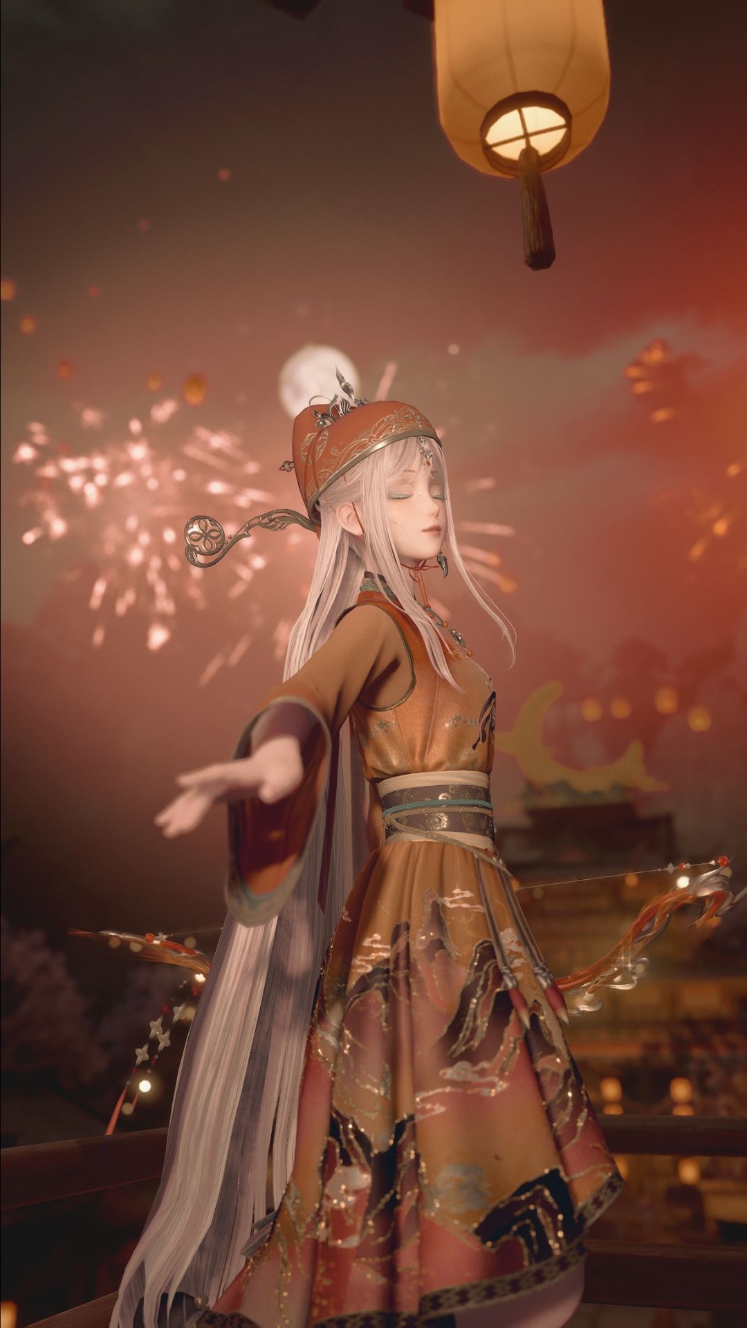 过年看烟花还没放出来嘞 4