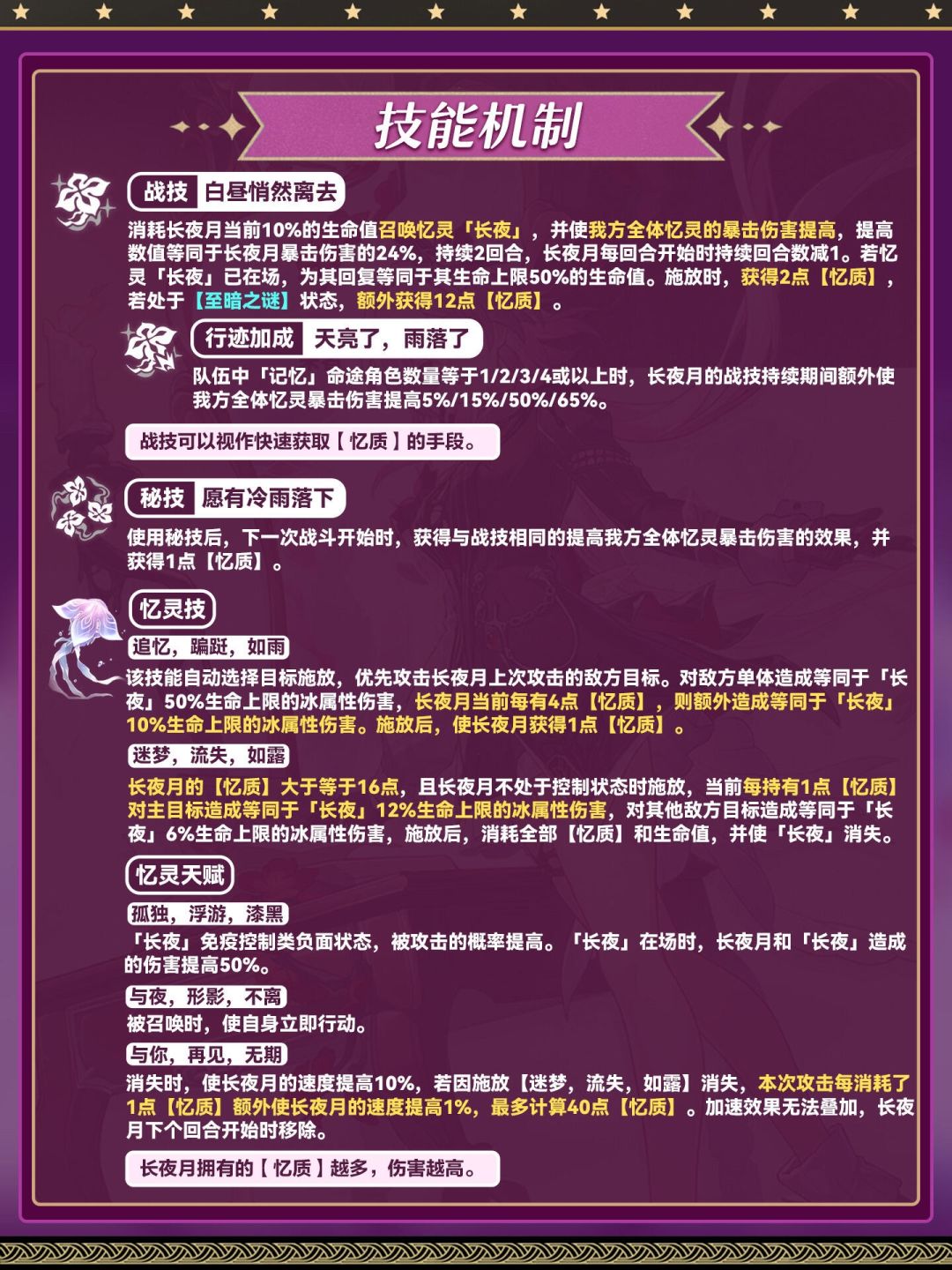 【V3.6攻略】长夜月培养攻略 5