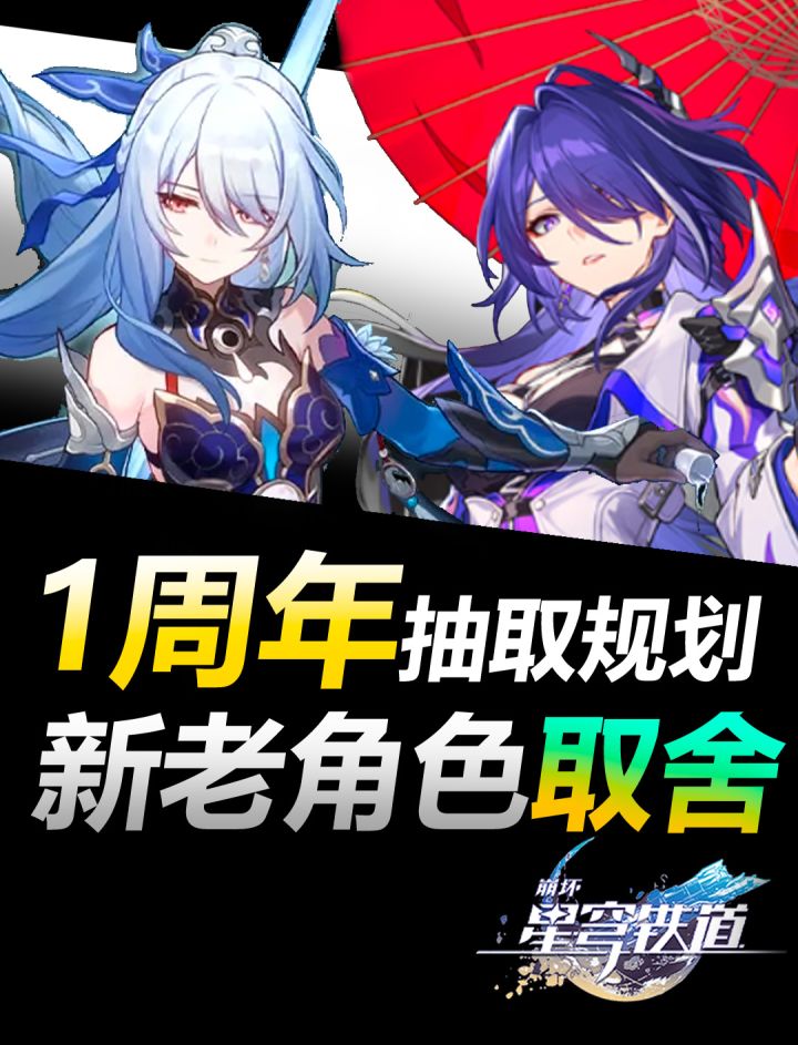 星铁一周年新老角色抽取建议 黄泉砂金镜流罗刹符玄截图