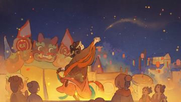 「壁纸放送」河灯寄寓，思念绵长