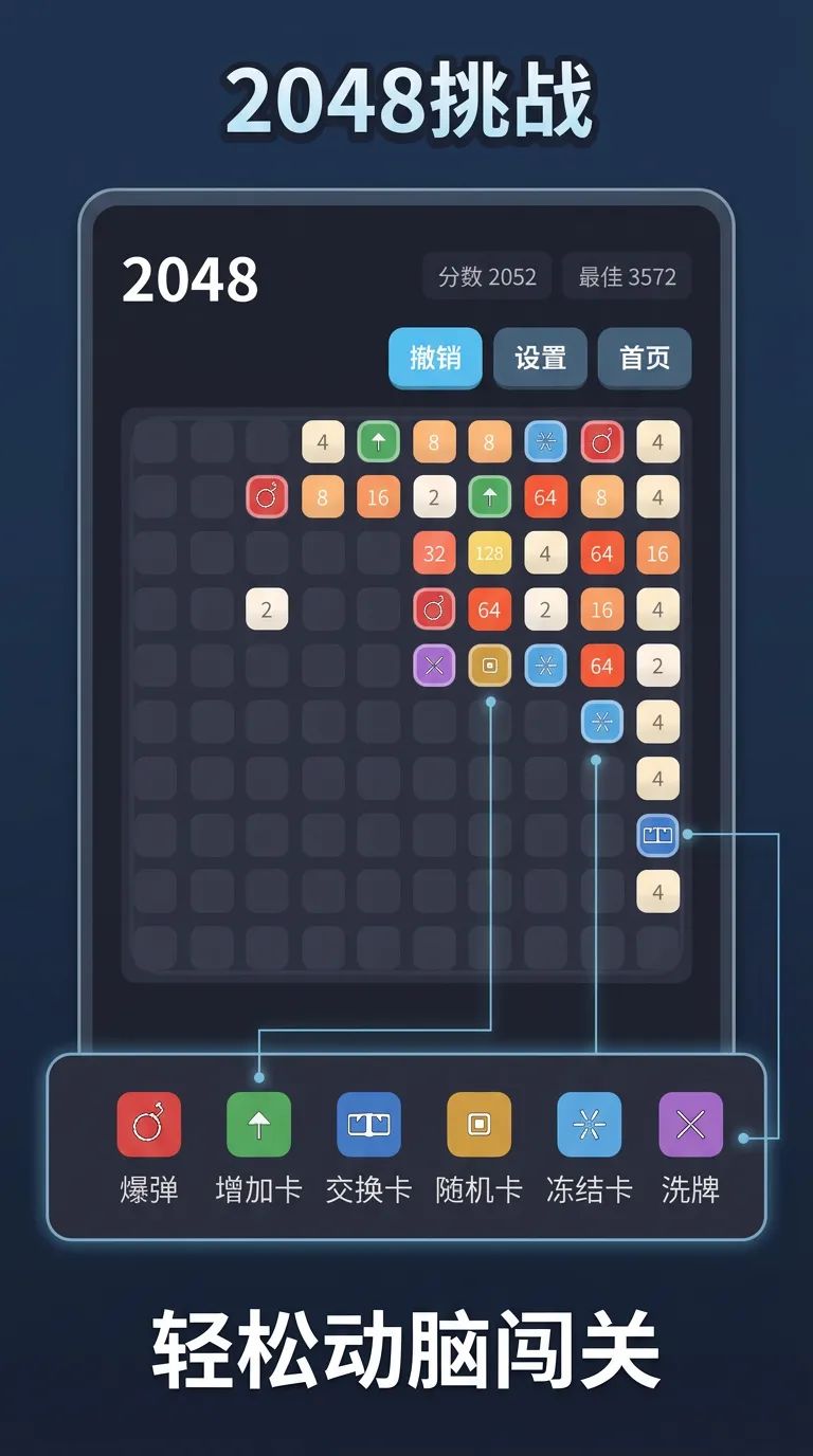 TapTap制造作品(---)2048挑战 3
