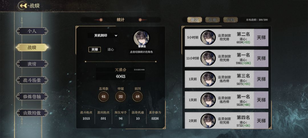 终于,全角色6000达成了 1
