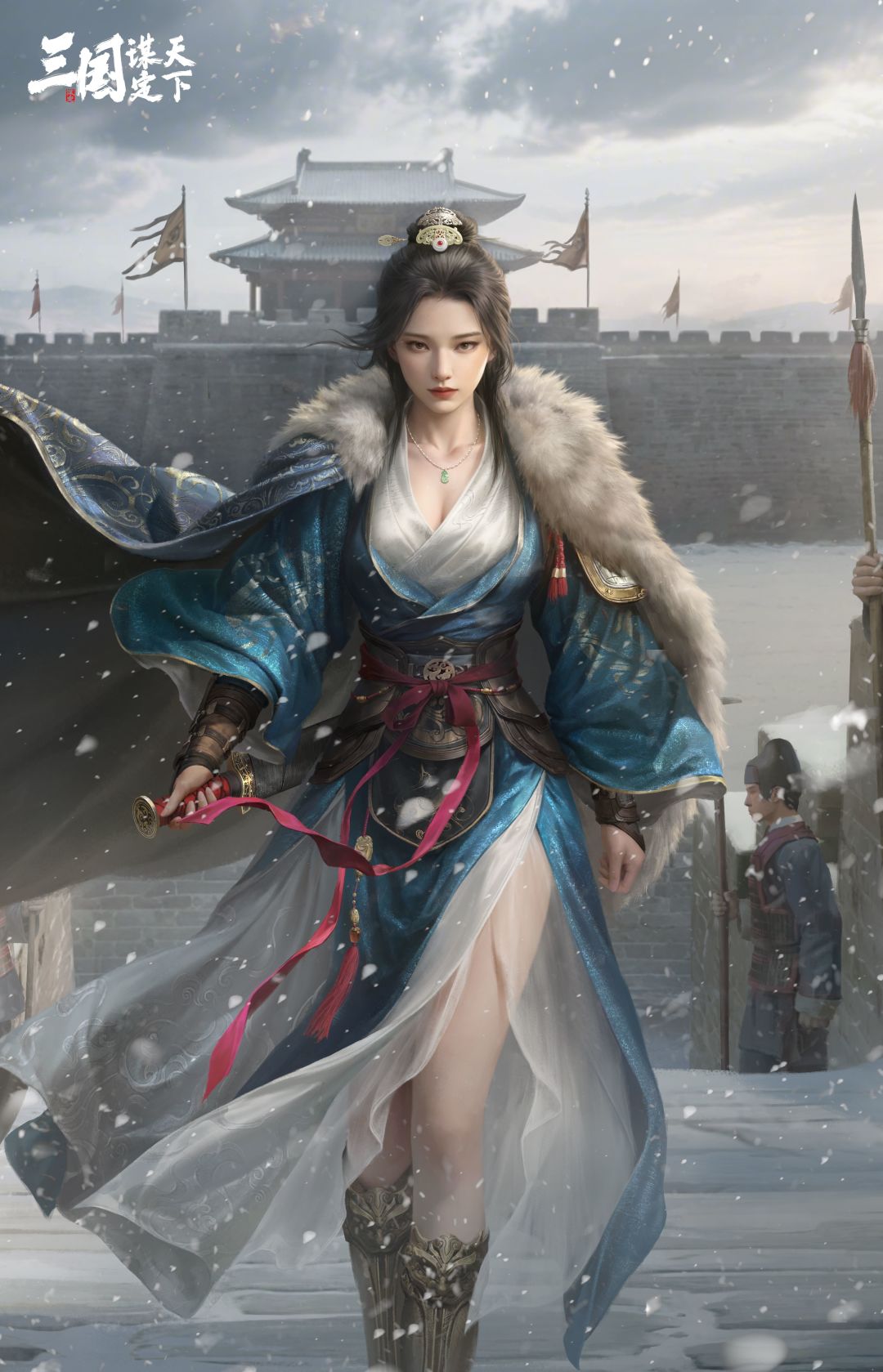 壁纸放送 | 王异 · 孤城映雪 2