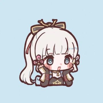 可爱小头像，挂饰贴纸素材