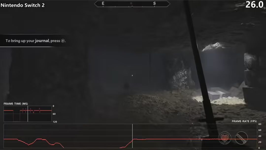 老滚4重制版Switch2偷跑,帧率不理想跌破30 3