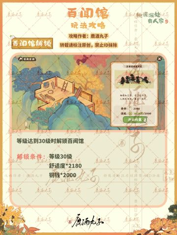 桃源深处有人家·百闻馆玩法攻略