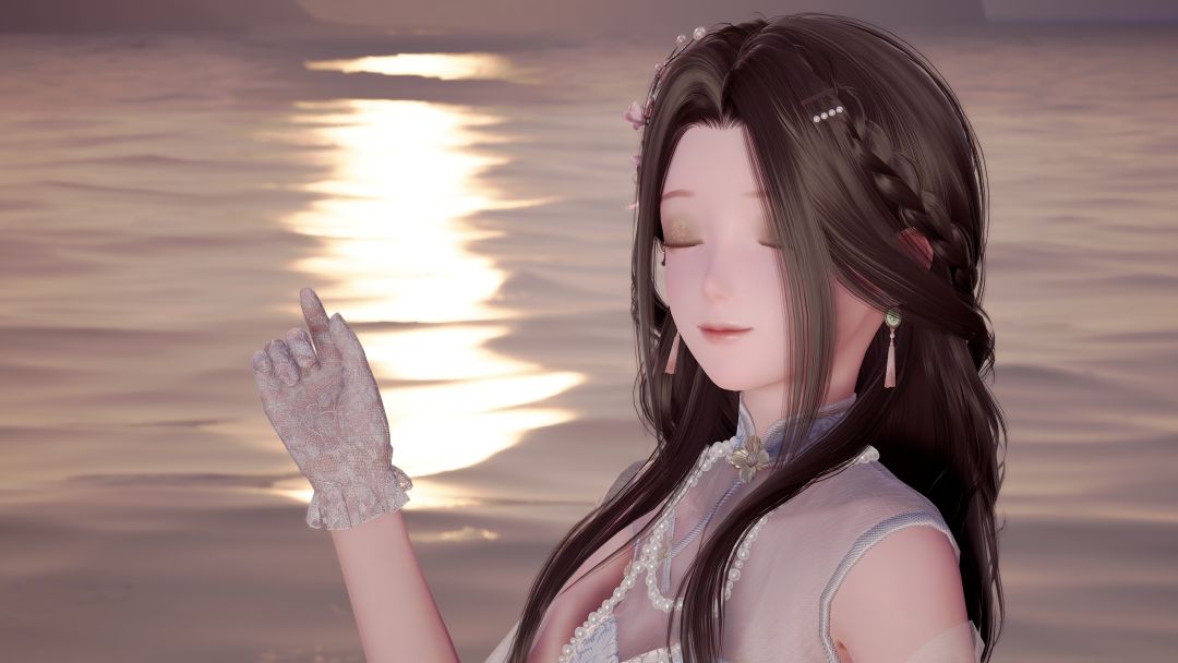 圣女陪跑四星的头发太米了吧 3