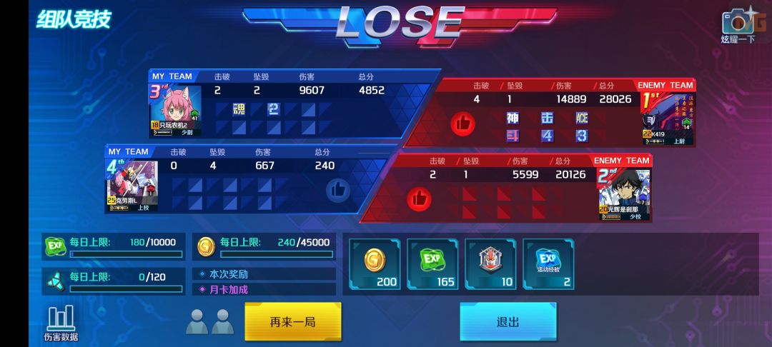 逆天队友 1
