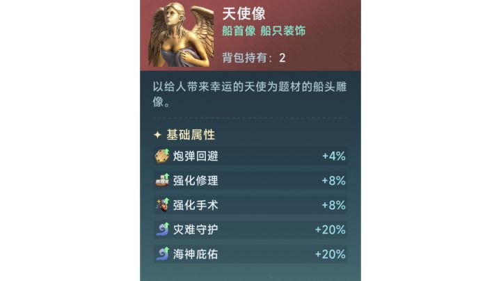 奶妈加强,最强船首天使像截图