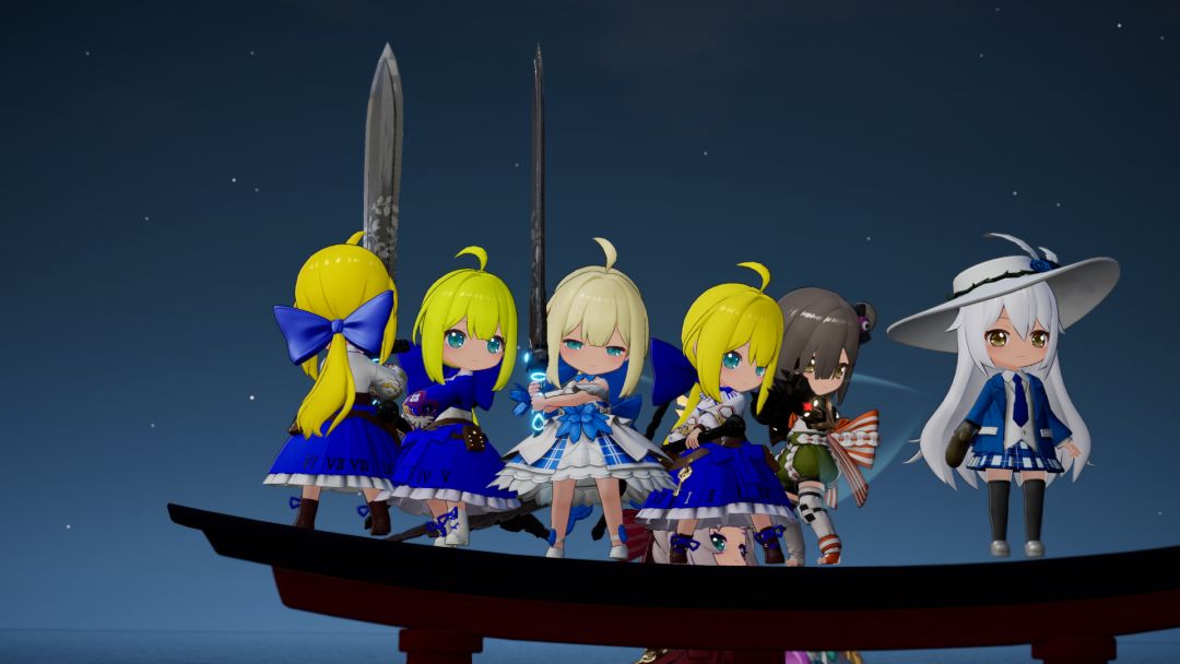 Saber大团建 1