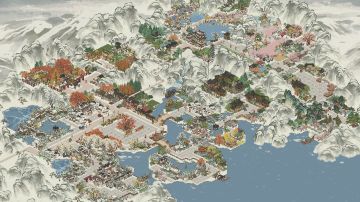 熬了个通宵布置白雪镇