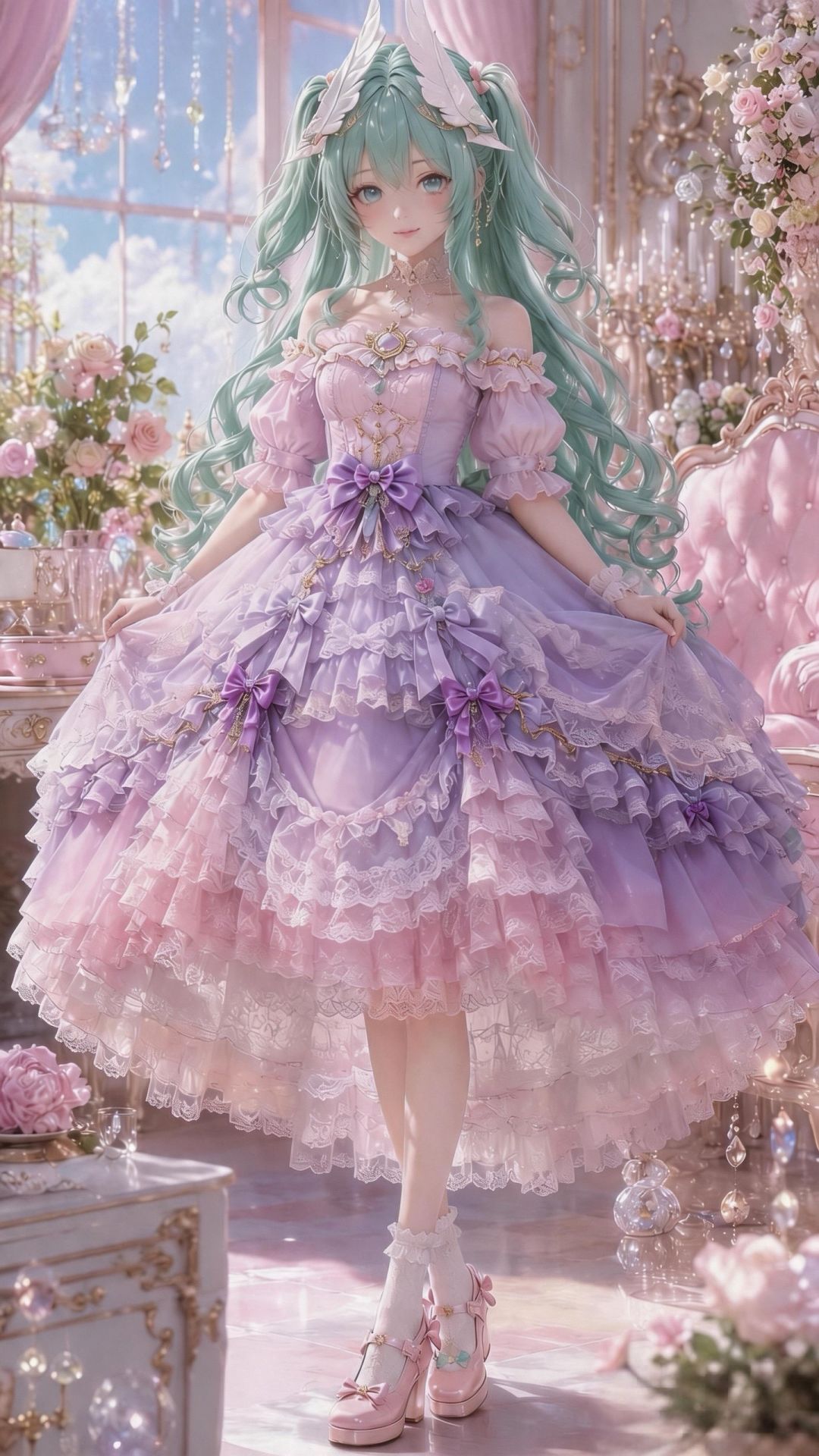 粉紫色小奥 1
