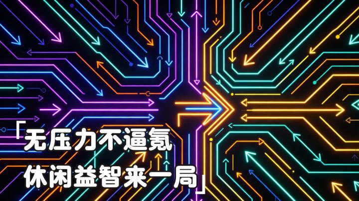 极简治愈!解压又烧脑的箭头解谜小品|Arrow Puzzle 箭头迷宫截图
