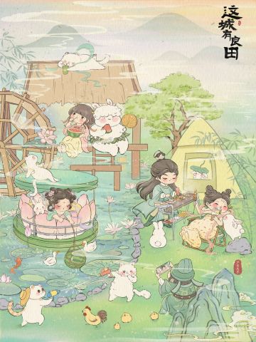 🎁这城有良作！你心目中的这城僚属是什么样的呢？>>>同人画作分享