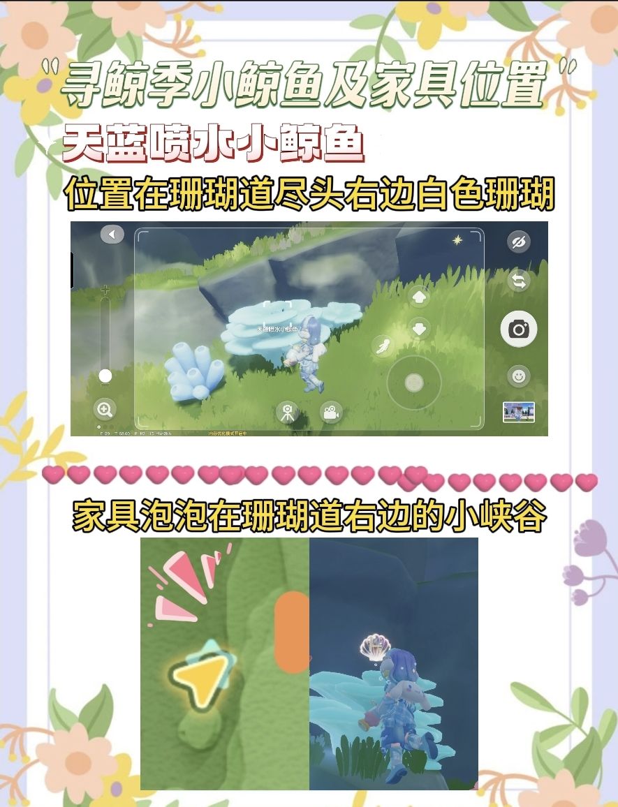 寻鲸季小鲸鱼各位置(今天更新) 11