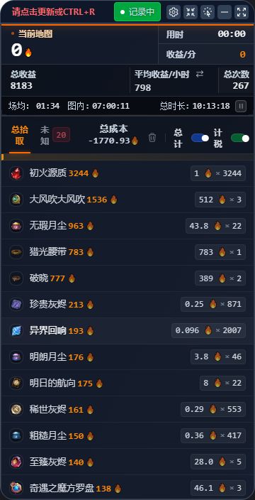 U8明月黑潮图内七小时8000火这对吗?截图