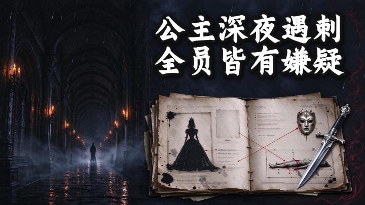 公主深夜遇刺，全员皆有嫌疑！奇幻王都凶案真相由你决定截图