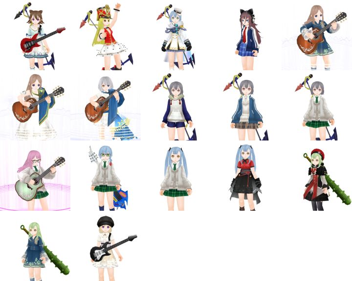BanG Dream!系列节选云cos()截图
