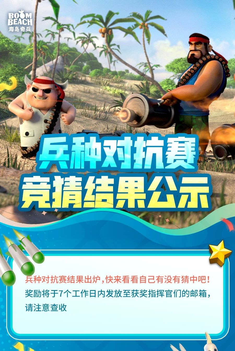 兵种对抗赛结果公示 1