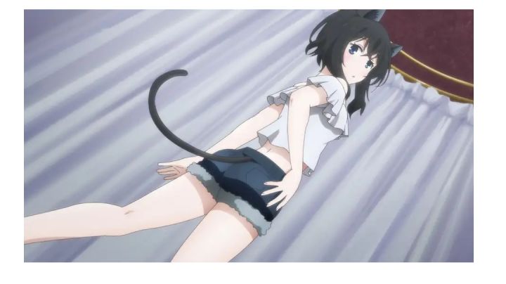 《转生成为魔剑》猫猫芙兰cos截图