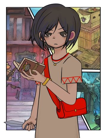 摸了漫画页！！