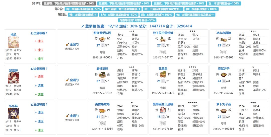 食战三国入坑 省级风云宴 蓝采和 铁拐李 2