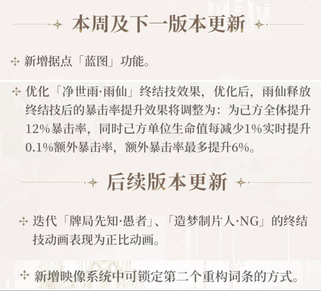 最期待的四条优化 1