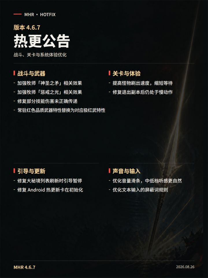 【更新公告】8月26日第2次更新截图