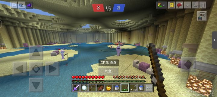 Pvp跟对手铺起水了截图