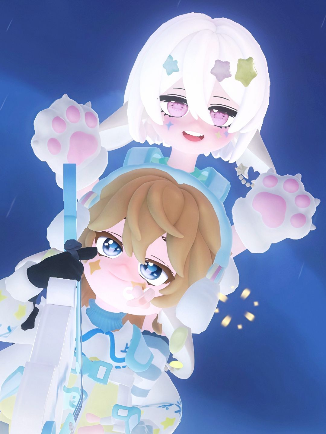 ฅ՞ ⁃̀⩊⁃́ ՞ฅ喵 1