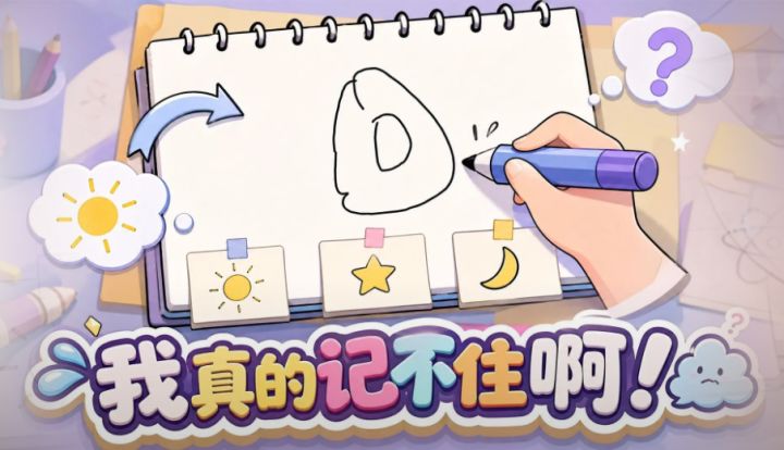 当你在有限的时间内画画❗️你能记住你画的是什么东西么❓截图