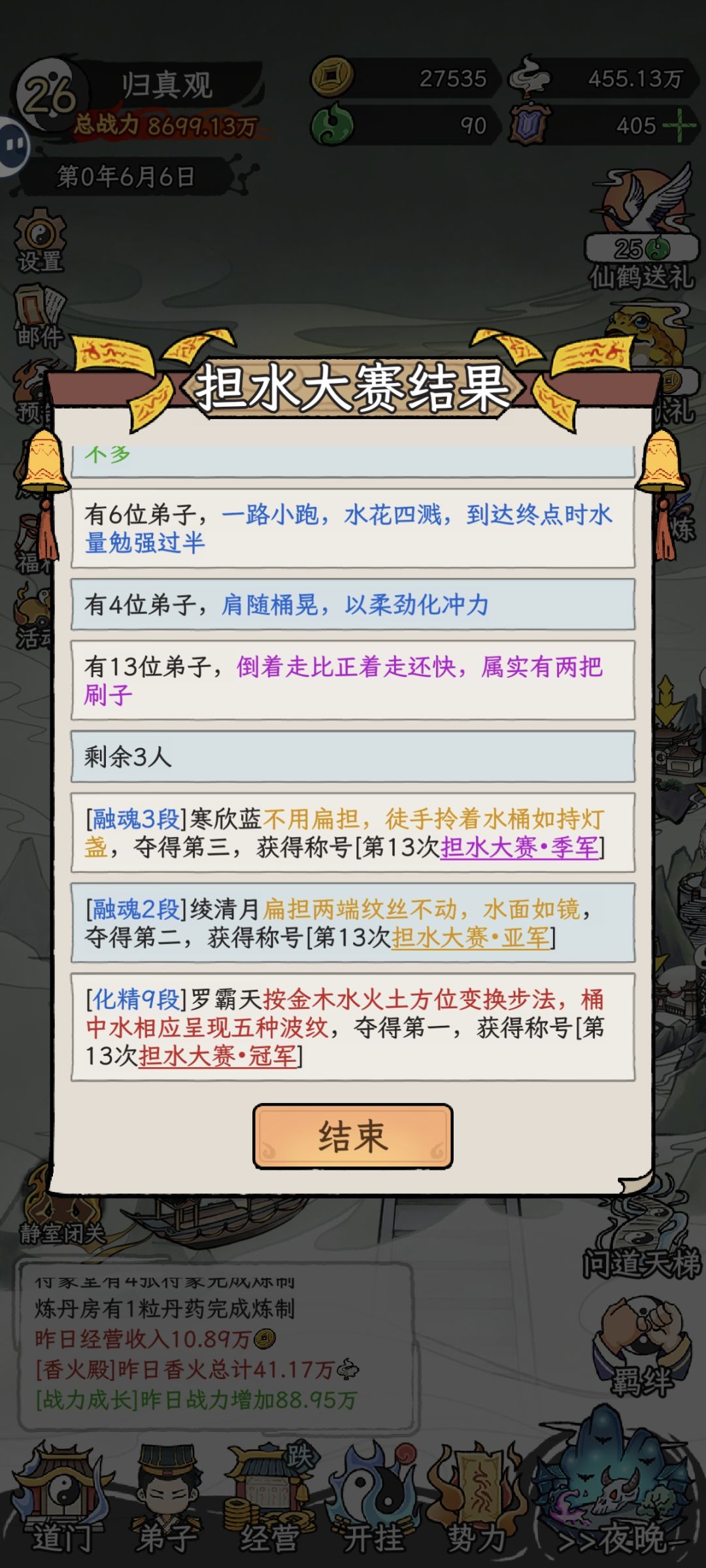 这些比赛是以什么为标准的？ 2
